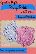 Carmela Caramella Apostilla Body Bebê - Portugues