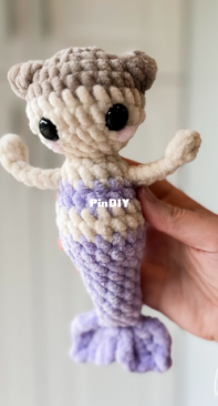 Megs Makes Crochet - Meg Stiles - Marina the Mermaid