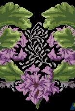 Hearts and Crafts - English Heart by Brigitte Leconte from The World of Cross Stitching TWOCS 151 XSD