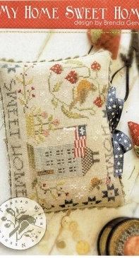 With Thy Needle and Thread WTNT CS327 - My Home Sweet Home