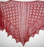 Autumn Leaves Shawl by Zabeth Loisel-Weiner