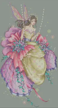 Bella Filipina Cross Sitch Designs - BF 053 - Julia, The Firefly Princess
