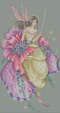 Bella Filipina Cross Sitch Designs - BF 053 - Julia, The Firefly Princess