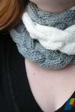 Green Tea Scarf by Nyss Parkes -Free
