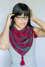 Aroha Knits-Kaka Kīrehe Shawl by Francoise Danoy
