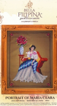 Bella Filipina Designs - BF011 - Portrait of Maria Clara XSD
