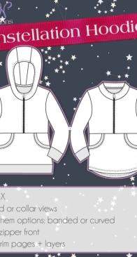 Love Notions - Constellation Hoodie - Size XS-5X