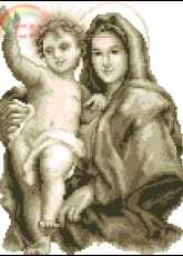 Vervaco 35.155 Madonna and child pcs