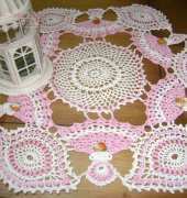 Belles of the Ball Doily by Mayumi Sato