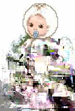 Ellen Maurer Stroh EMS Animal Babies - Snow Owl Baby PCS