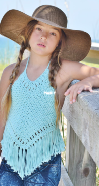 Crochet Garden - Lisa Naskrent - Isabella Halter Top