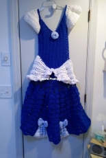 CHCreations4U - Carol L Hladik - Princess Dress Blanket Blue
