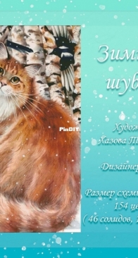 Erayd Cross Stitch- Winter Coat