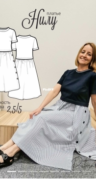 PatternClo by Izmaylova - Nilu's Dress - Платье Нилу- Russian