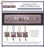 Blue Ribbon Designs BRD-085 - Black Cats And Flying Bats