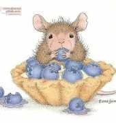 HAED HAEHOM 104 Blueberry Dessert by Ellen Jareckie, House-Mouse Designs XSD