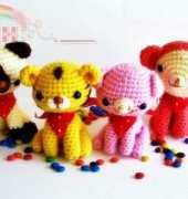Jenny and Teddy - Jane Chan - Animal friends - Free