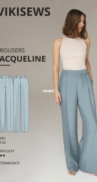 Viki Sews - Jacqueline Trousers