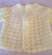 Cream Baby Jacket