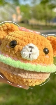 Hoolias Crochet - Julia - Hambearger - Free