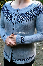 Basketcase Cardigan by Kay Hopkins