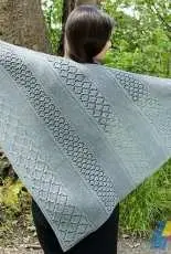CascadeYarns- Lattice Sampler Shawl by Jennifer Weissman -Free