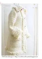 Sophie and Me - Ingunn Santini - Winter White Coat