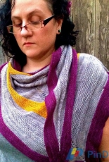 Pennon Shawl by Ana Clerc