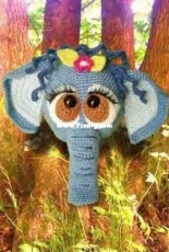 Tines Häkelstube - Christine Schneider - Elly Elephant - Russian - Translated