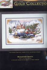 Dimensions - The Gold Collection 8707 Roadster Santa