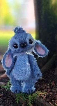 Toys from Zhenya - Evgeniya Fedorets - Евгения Федорец - Alien Stitch - Инопланетянин - Russian