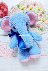 ElenaBabyToys - Elena Zhaglina - Plush Elephant - Russian - Free