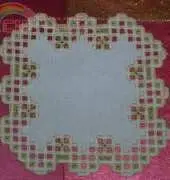 my hardanger doily 1