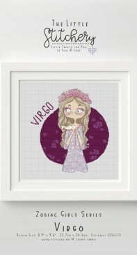 The Little Stitchery - Zodiac Girls Series - Virgo