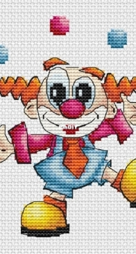 Clown by Olga Korneeva