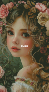 HAED HAEMISC 20242121 - Flower Girl by Michele Sayetta