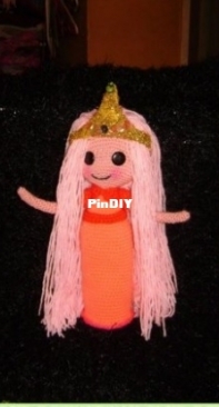 Yolita amigurumis - Yolita Casas - Princesa Bubblegum - Spanish