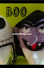 Connie Hughes Designs - Connie Hughes - Halloween Count and Jack Inspired Hat - Free