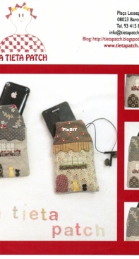 La  Tieta Patch-Soporte Para Teléfono Celular - Cell Phone Holder- Spanish
