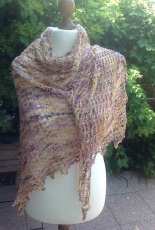 Lantana-Wandelröschen Shawl by Christina Reuter-Free