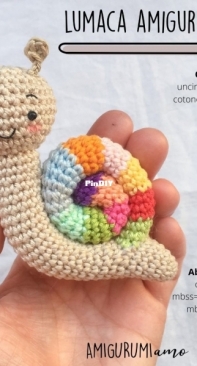 Amigurumi Amo - Maddalena Tinazzi - Snail - Lumaca - English / Italian - Free