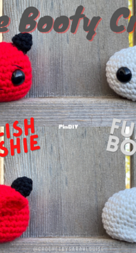 Crochet by Sarah Louise - Sarah Townsend - The Booty Crew - Devilish Tooshie and Funny Bonez - Free