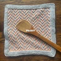 Juniper and Oakes - Erin Toews (Erin Doyle) - Mosaic ZigZag Washcloth