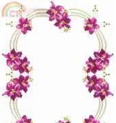 Tablecloth with Orchids