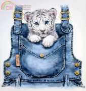 HAED HAEKAH110 - Pocket White Tiger by Kayomi Harai