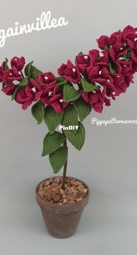 Pippa Patterns - Connie Rockliff  - Bougainvillea