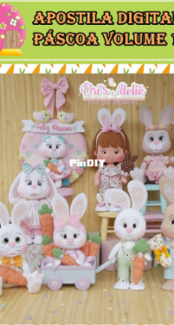 Dri's Atelie - Dri Medeiros - Pascoa Volume 1 - Easter Volume 1 - Portuguese