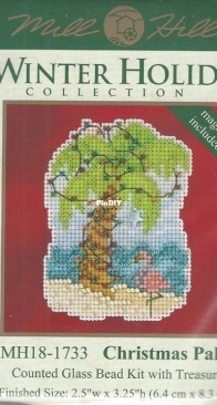 Mill Hill - Winter Holiday Collection MH18-1733 Christmas Palm XSD