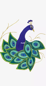 DMC - Peacock / Paon - Free