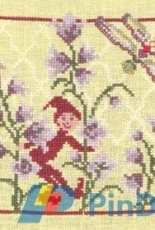 Mill Hill - Frolicking Among Blue Bells by Deborah A. Dick - Tempting Tangles Designs